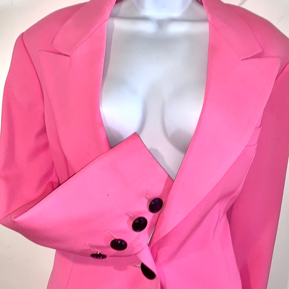 Escada wool pink jacket - Picture 3 of 6